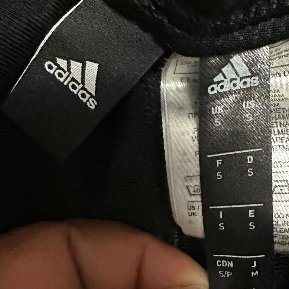 Adidas Essentials 3-Stripes Track‎ Pants Black Men's S Athleisure Gym Blokecore